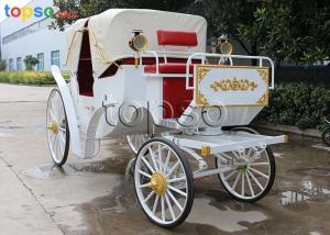 Wholesale Sightseeing Cinderella Horse Carriage Steel Resin Texitile Rubber Materials from china suppliers