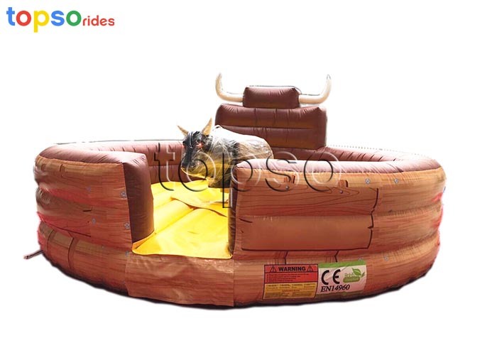Wholesale Indoor Family Amusement Rides  Inflatable Bull Riding Adjustable Speed from china suppliers