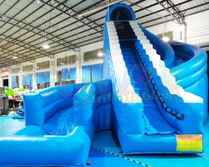 Wholesale 0.55mm PVC Tarpaulin Inflatable Slide Bouncer For Pool from china suppliers