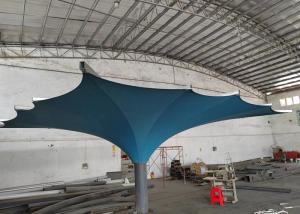 Wholesale Single Post Large Tulip Umbrella Customized 6*6M Fashionable High Flexibility Shade Structures from china suppliers