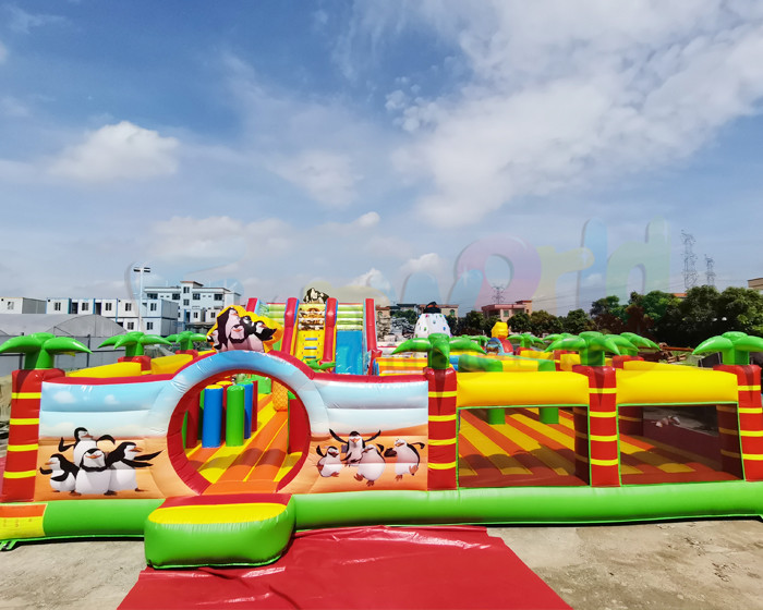 Wholesale Playground Jumper Bounce House Combo Inflatable Bouncer Amusement Park from china suppliers