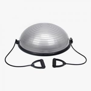 Wholesale Anti Skid Grey Gym Half Balance Ball For Yoga Workout Massage Balance Ball from china suppliers