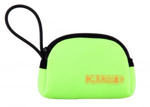 Wholesale Promotional Waterproof Light green Mini Key Neoprene Pouches, Coin and Card pouch from china suppliers