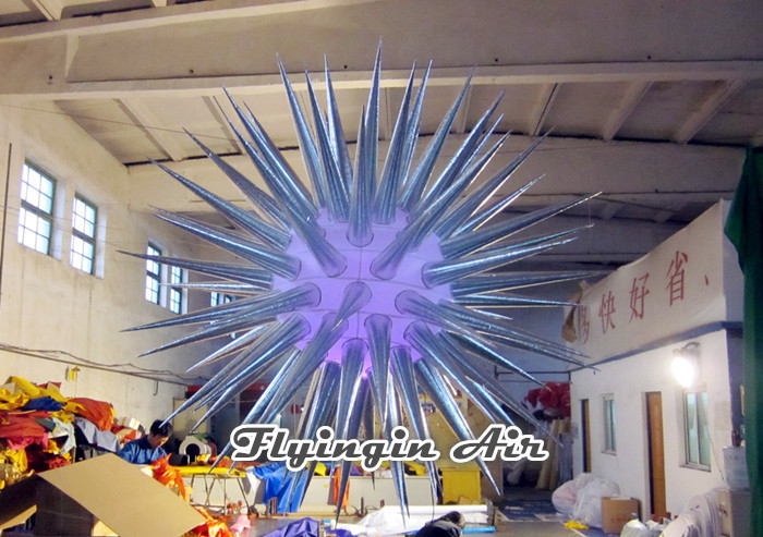 Hanging Inflatable Led Light with Blower for Dinner Night and Weekend Party