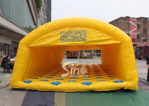 Wholesale Outdoor kids N adults inflatable obstacle rush made of best material for interactive activities or events from china suppliers