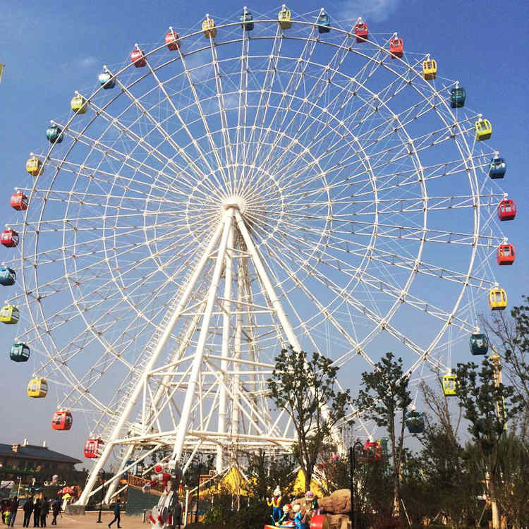Wholesale Theme Park Ferris Wheel Ride 380V 50Hz Air - Conditioned Cabin from china suppliers