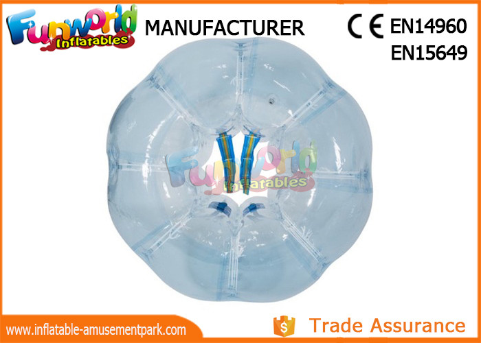 Wholesale Inflatable 0.8mm TPU Or PVC Zorb Ball / Air Grass Bumper Bubble Soccer Ball from china suppliers