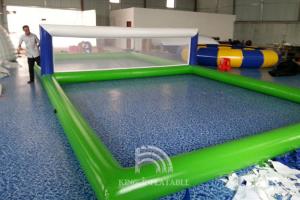 Wholesale Inflatable Volleyball Court Adults Inflatable Beach Games For Pool Game 33x16.4x5ft from china suppliers