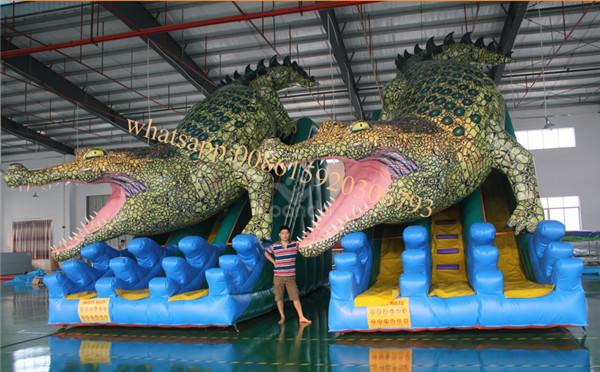 Quality slide dragon inflatable inflatable bouncy castle with water slide inflatable slip and slide inflatable slide giant for sale
