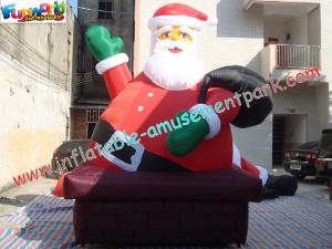 Wholesale Giant Inflatable Santa Claus Christmas Decorations Outdoor from china suppliers