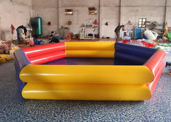 0.9mm PVC Tarpaulin Customized Size inflatable water Pool for kids