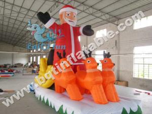 Wholesale Inflatable santa christmas,Inflatable Christmas decoration, Inflatable holiday model from china suppliers