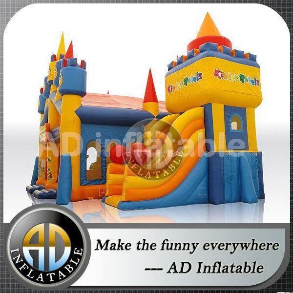 Wholesale Hot selling inflatable bounce slide and castle from china suppliers