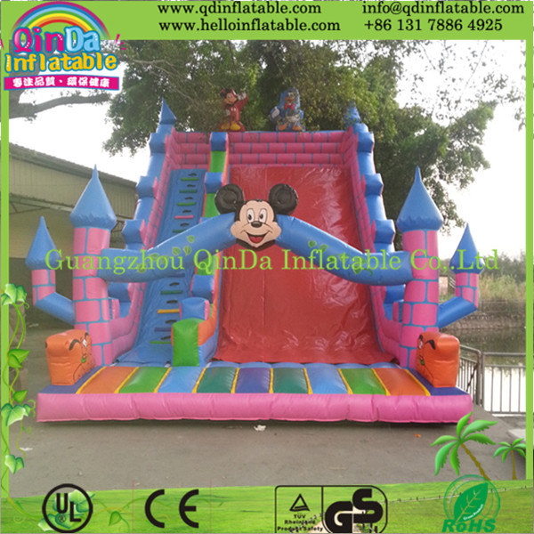 Jumping Bouncy Castle with SlideInflatable Games Inflatable Jumper Bouncy Castle for Sale