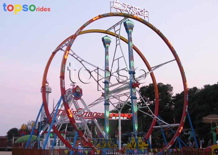 Wholesale 20 Kw 380V Pendulum Roller Coaster 12 Seat  Fiberglass Steels Material from china suppliers