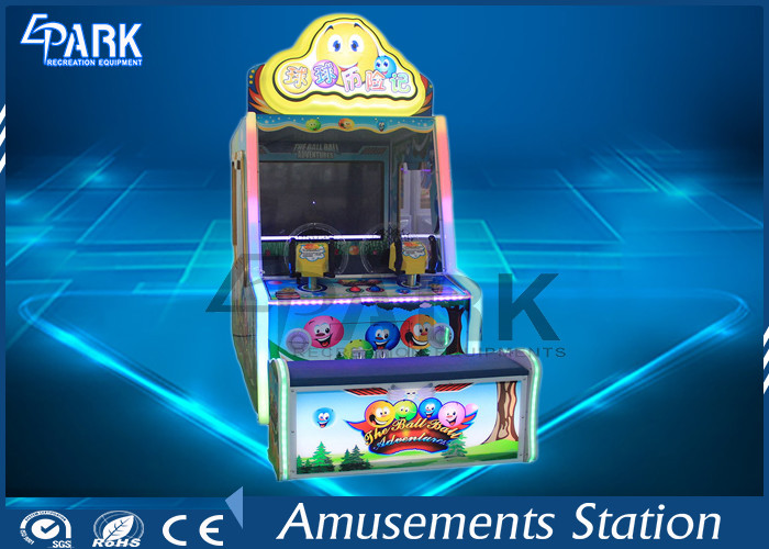 Amusement Park Ball Kids Coin Operated Shooting Arcade Game Machine
