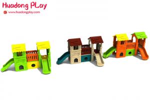 Wholesale Home Nursery Outdoor Active Play Equipment  , Small Magic Villa Playhouse 3.4x2.2x1.8m from china suppliers