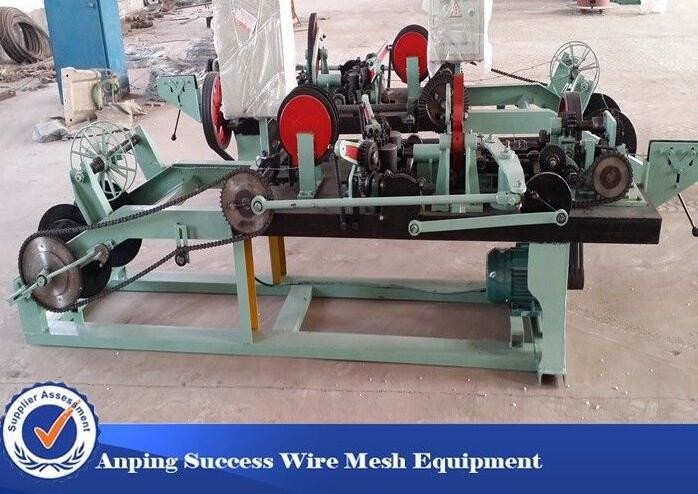 Wholesale Positive / Negative Twist Barbed Wire Machine With Automatic / High Efficiency from china suppliers