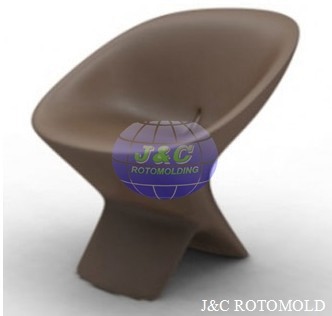 Wholesale Plastic Rotational Moulding For LLDPE Plastic Leisure Chair , Rotomolded Furniture from china suppliers