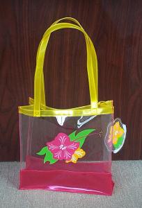 Wholesale pvc transparant handbag / pvc plastic bag / plastic shopping bag from china suppliers