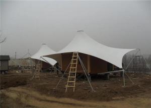 Wholesale Custom Tensioned Fabric Membrane Large Glamping Tent Aesthetic Appearance from china suppliers