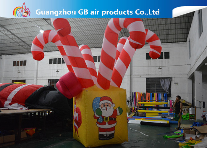 Buy cheap Giant Colorful Inflatable Christmas Stick / Inflatable Candy Cane Stick / from wholesalers