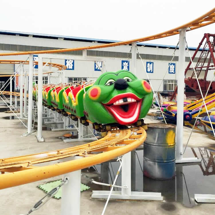 Wholesale Mini Roller Coaster Ride 380V Voltage Track Length 120m Power 6KW from china suppliers