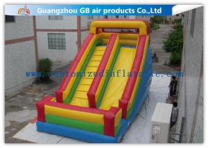 Wholesale Classics Inflatable Water Slides For Big Kids , Moonwalk Water Slide For Sports Jumping from china suppliers
