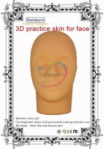 Wholesale Silica 3D Permanent Makeup Practice Skin 500g For Eyebrows Face Lips from china suppliers