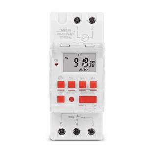 5000W 30A Weekly 7 Days Programmable Timer Controller AC 220V Digital Time