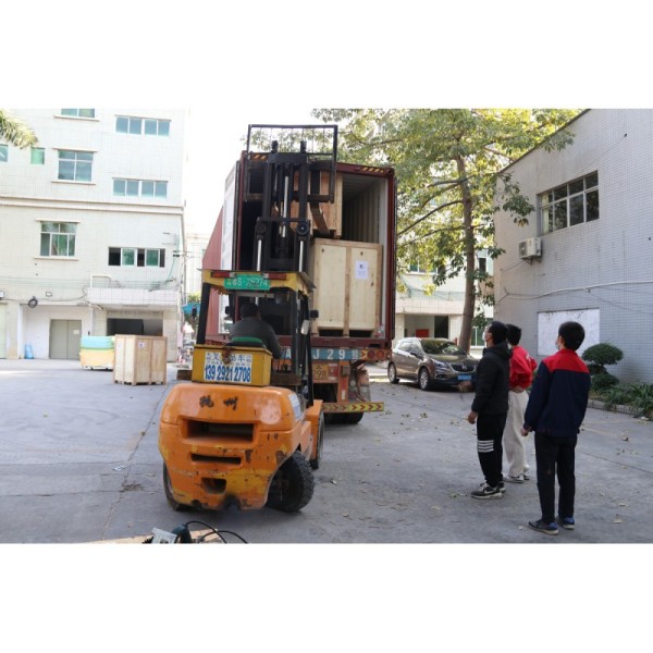 Shipping container loading