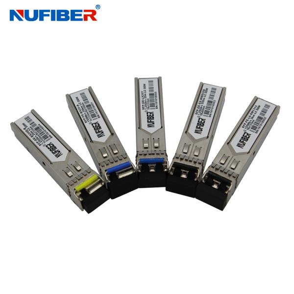 1.25G SFP Transceiver Compatible with Cisco DDM and Industrial/Extended/Commercial Operating Temperature Range for Optical Links