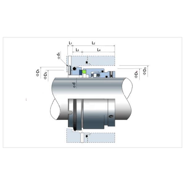 Single Balanced Metal Bellow Mechanical Seal Non Wetted
