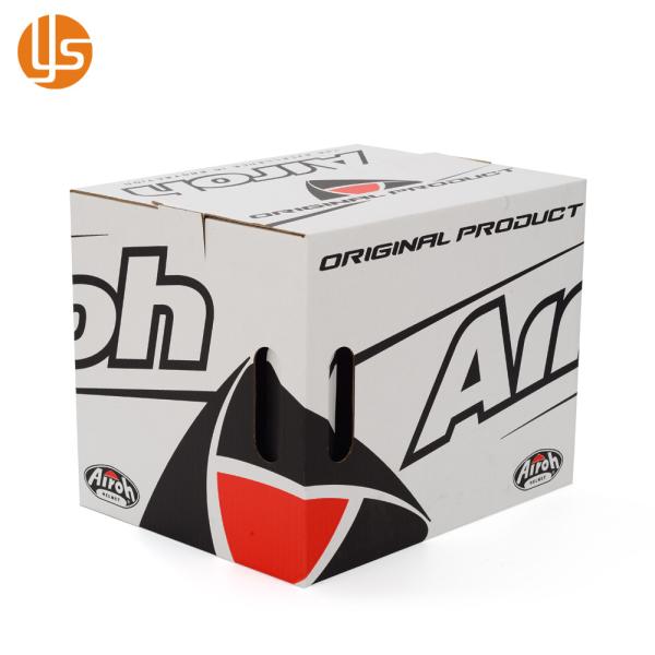 Custom Sized Corrugated Paper Motorcycle Helmet Packaging Box