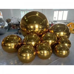 Wholesale Giant Christmas Decorative Inflatable Mirror Ball Shiny Balloon Mirror Sphere PVC Mirror Balls from china suppliers