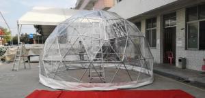 Wholesale Outdoor Clear Inflatable Bubble Tent , Inflatable Medical Tent Dia 5m from china suppliers
