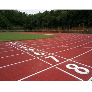 Wholesale 400 Meters Modular Outdoor Flooring Spray Coat System For Athlete Running from china suppliers