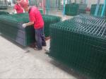 50x200mm Garden 4mm Curved Iron Fence Square Post