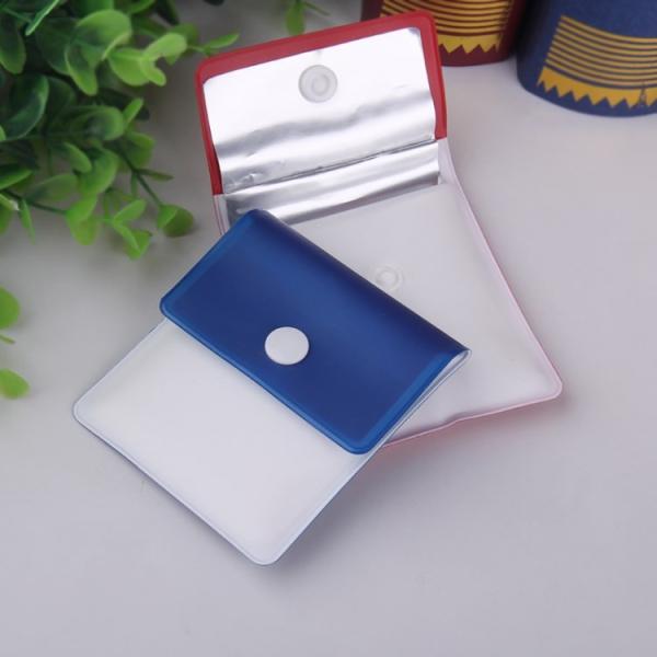 Compact Fireproof Portable Pocket Ashtray Ash Pouch 75*83mm