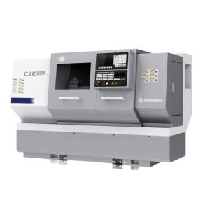 High Precision Flat Bed CNC Lathe Machine CAK5085 Horizontal Metal Cutting Lathe
