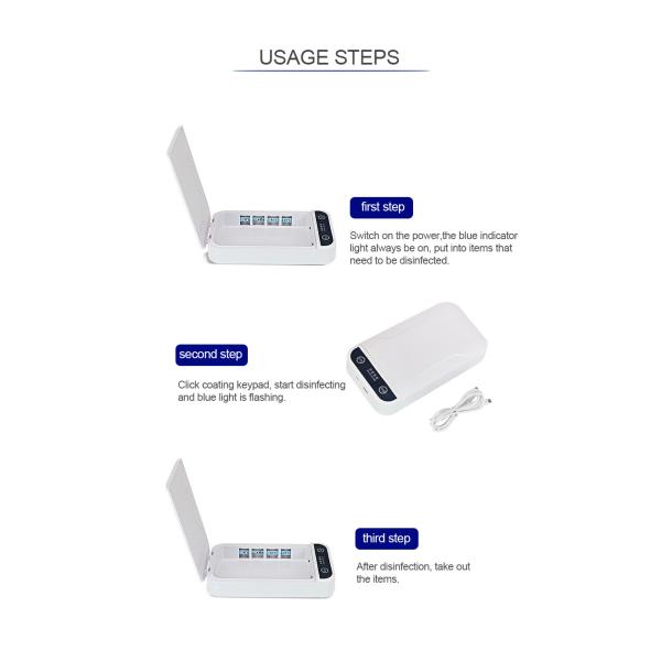 Wireless USB Uv Smartphone Sanitizer