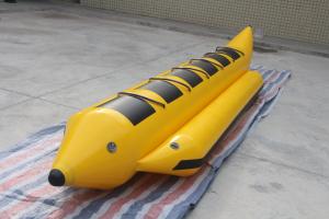 China 4.9x1.1m Inflatable Water Games ,  Inflatable Flying Fish Water Banana Boat For 5 People on sale
