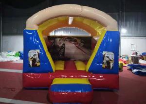 Wholesale Indoor Small Inflatable Obstacle Course Race , Moonwalk Bounce House from china suppliers