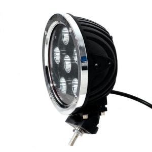 Wholesale High Intensity 5.5'' Black Round Led Fog Driving Lights 9 - 36v 60W Waterproof IP68 from china suppliers