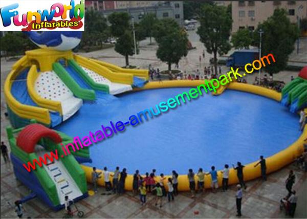 Quality CE 0.9mm  Pvc Tarpualin Inflatable Water Toys  / Inflatable Aqua Sport  For Funny for sale