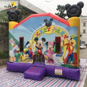 Wholesale Minnie Mouse Inflatable Bounce House Inflatable Mickey Jumping Castle For Kids Park from china suppliers
