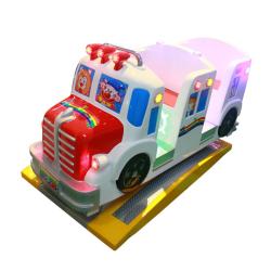 China High Quality Fiber Glass Material Ride On Coin Operated 2 Players Kiddie Ride for sale