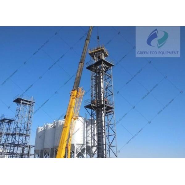 Ring Chain Bucket Elevator Conveyor Machine maximum height 48 m