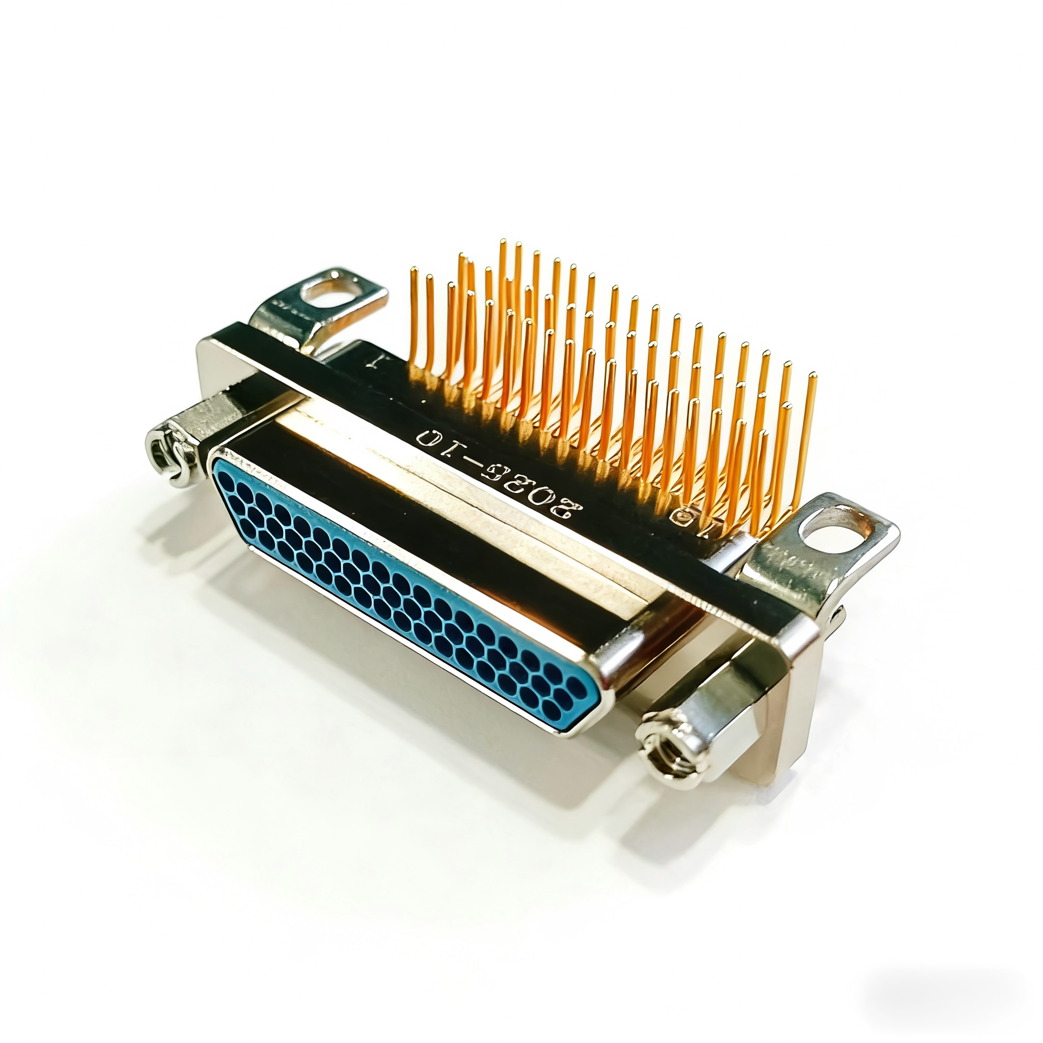 J30J-51TJW-J 51-Pin Aeronautics and Astronautics Micro Rectangular Electrical Connector with Metal Body and Precision Twist Pins