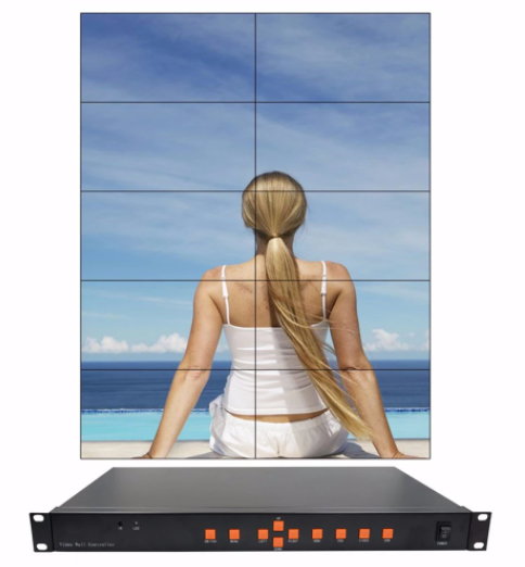 5x2 LCD Video Wall Controller USB HDMI VGA Video AV TV Processor